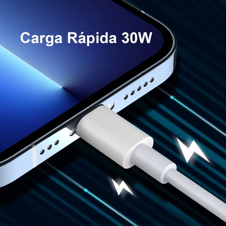 Cable Usb Tipo C Usb-C a Lightning Para IPhone-2