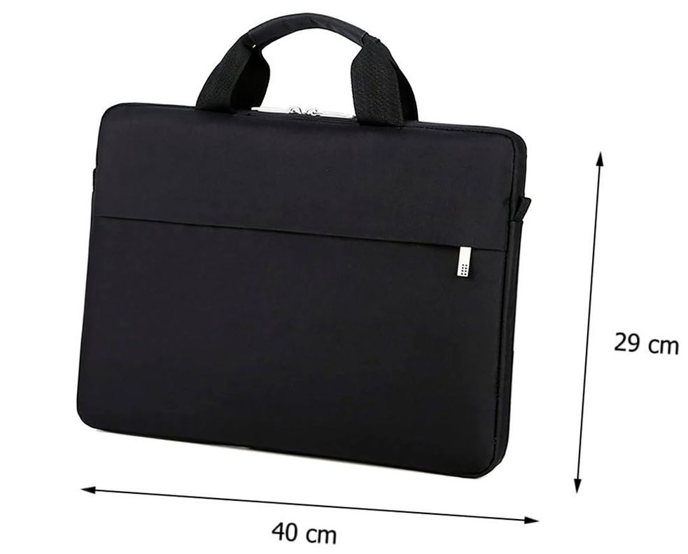 Bolso Notebook 13 14 Pulgadas Funda Maletín Negro-1