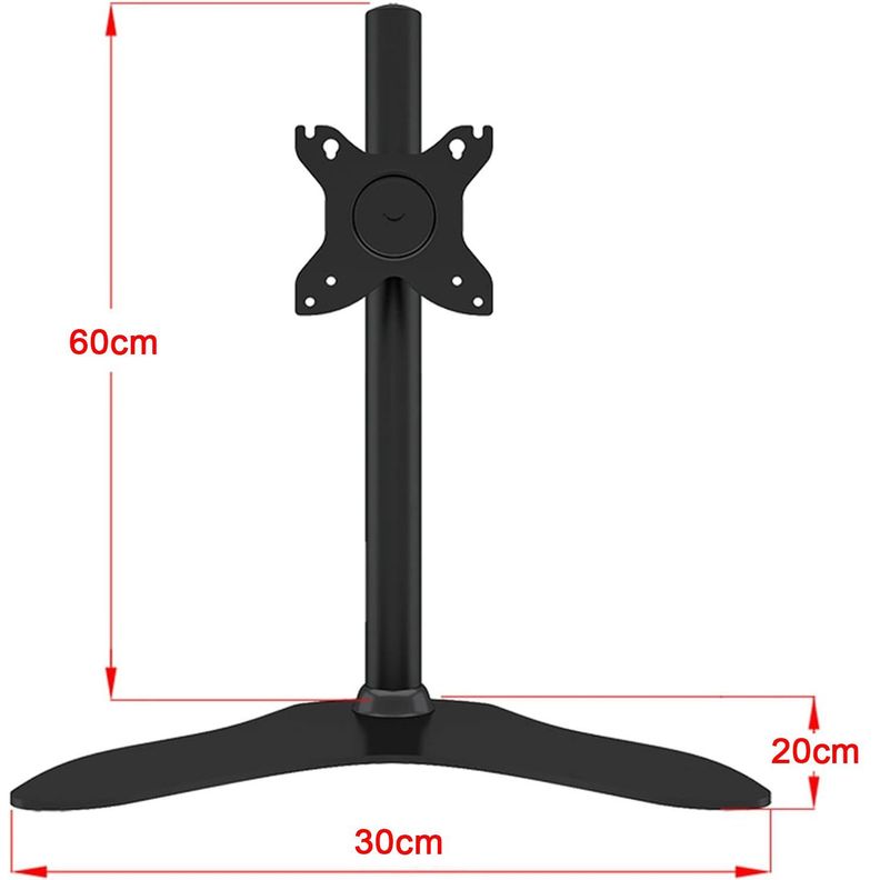 Soporte Base De Monitor Led Sobre Mesa Escritorio 14 A 27-1