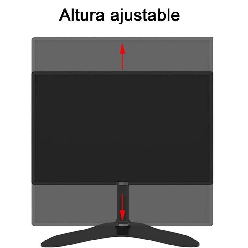 Soporte Base De Monitor Led Sobre Mesa Escritorio 14 A 27-4