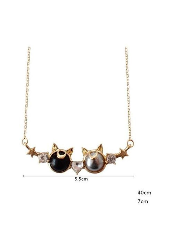 Collar Sailor Moon  Luna & Artemis Glitter-1