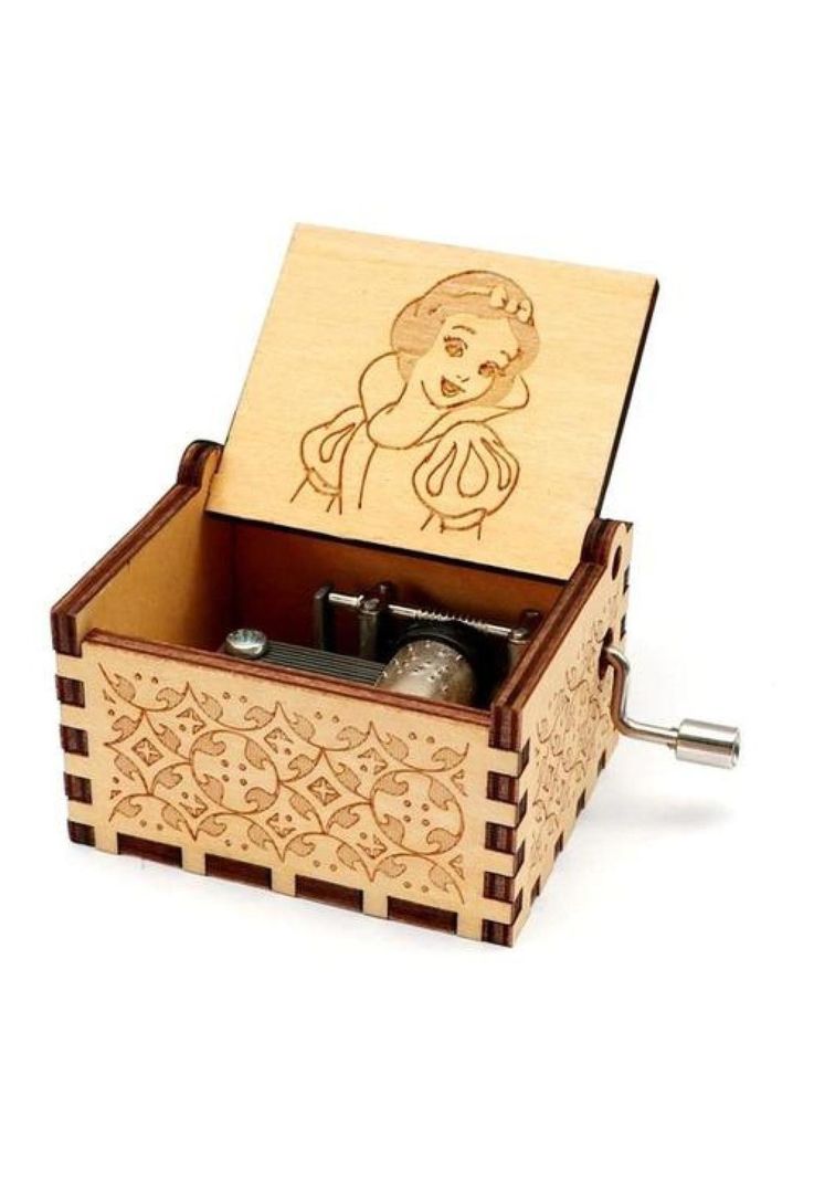 Caja Musical  Blanca Nieves Someday My Prince Will Come-0