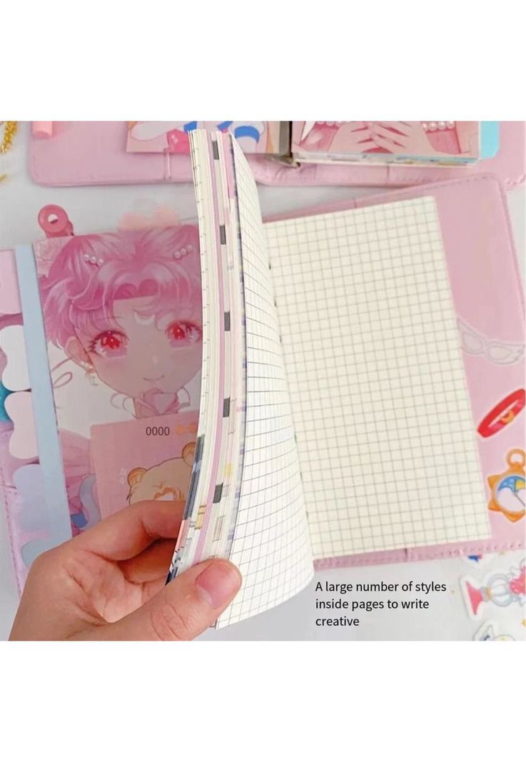 Planner Agenda Cuaderno Sailor Moon Kawaii-1