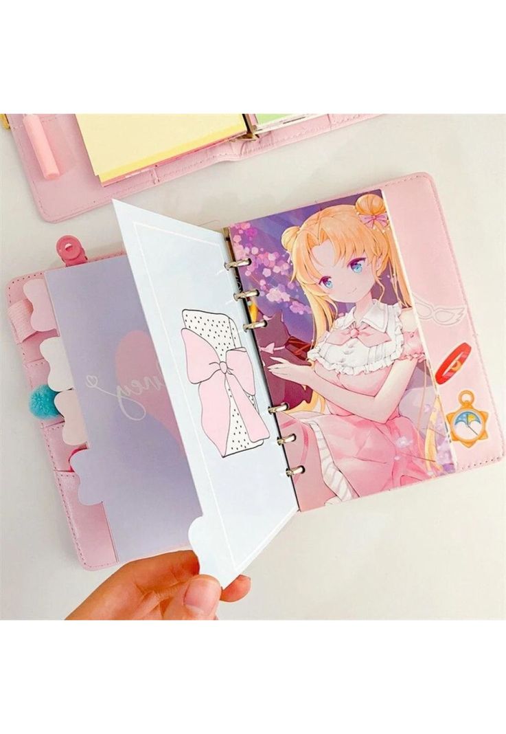 Planner Agenda Cuaderno Sailor Moon Kawaii-3