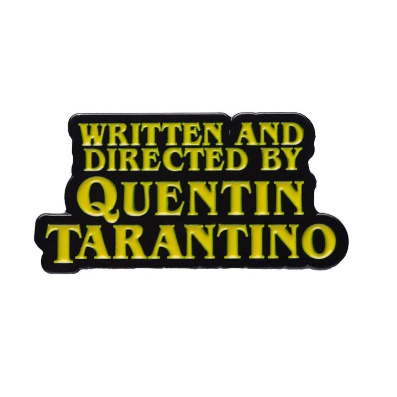 Pin Broche entretenido Written By Quentin Tarantino-0