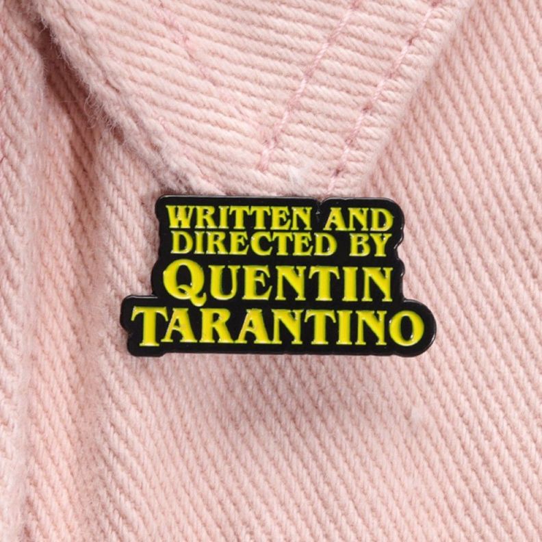 Pin Broche entretenido Written By Quentin Tarantino-1