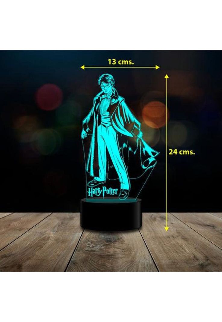 Lámpara 3d Harry Potter Control Remoto-1
