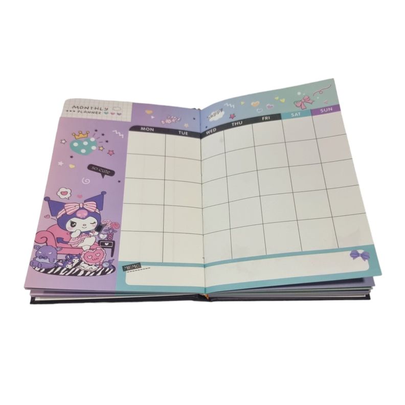 Cuaderno planner agenda Kuromy vintage my Melody-1