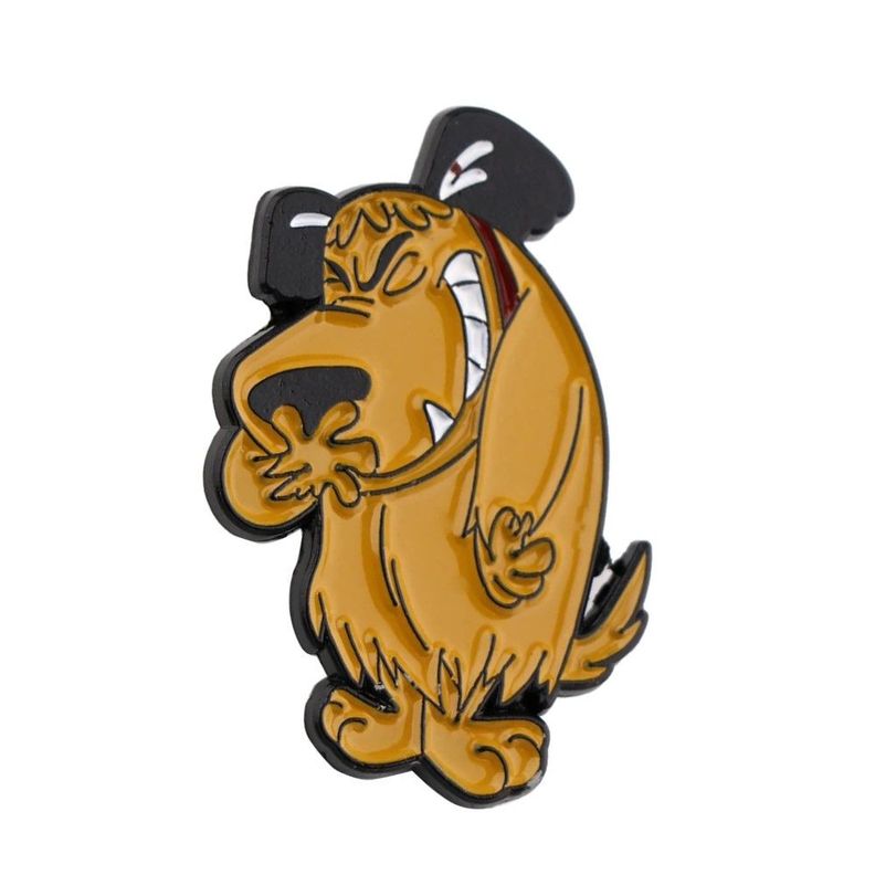 Broche pin divertido Perro Patán autos locos vintage-0