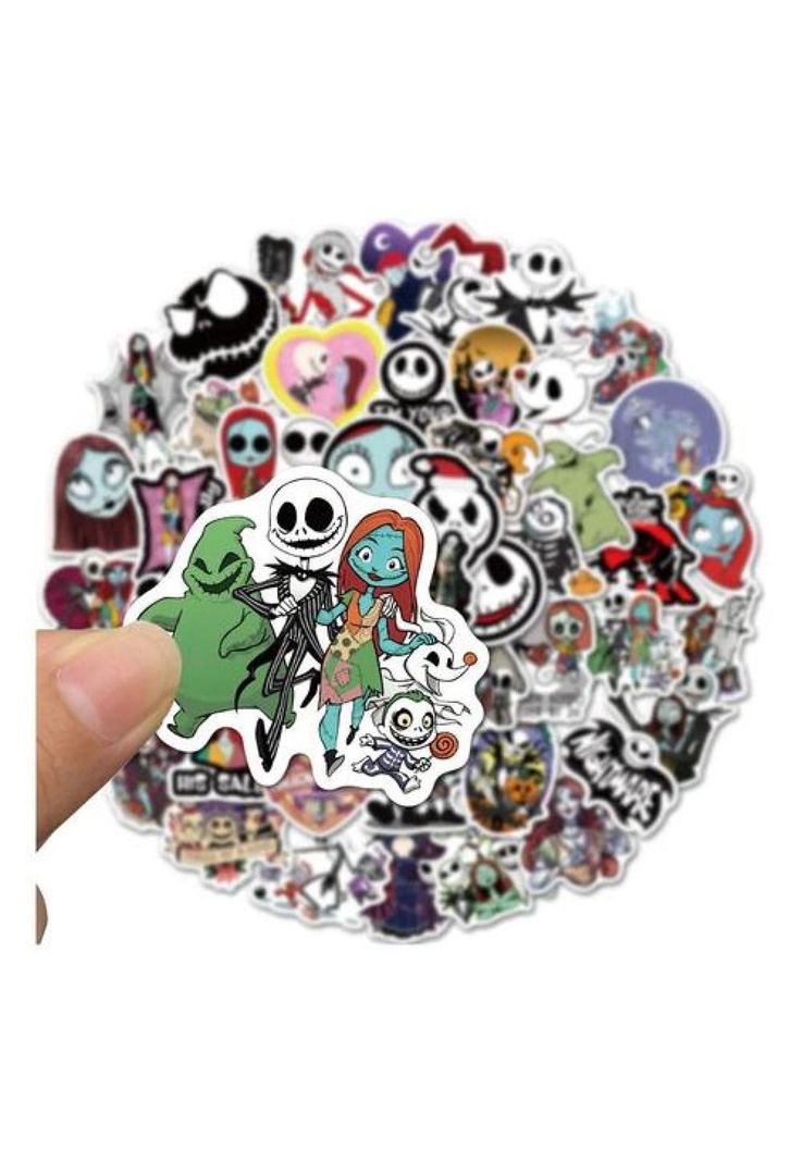 Pack Sticker Jack Skellington The Nightmare Before Christmas-1