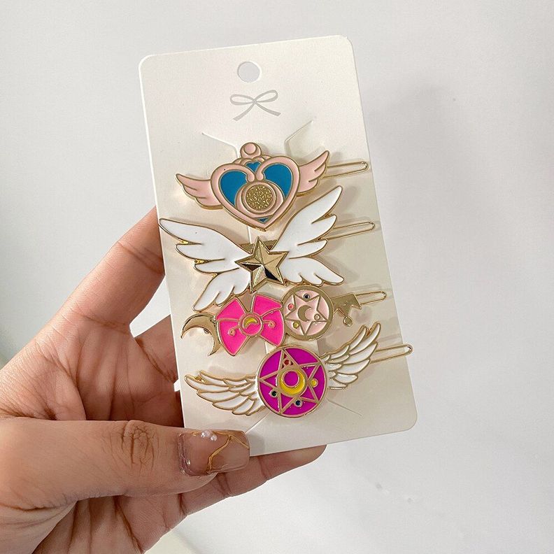 Set Pinches horquillas pinzas para el cabello Sailor moon-1