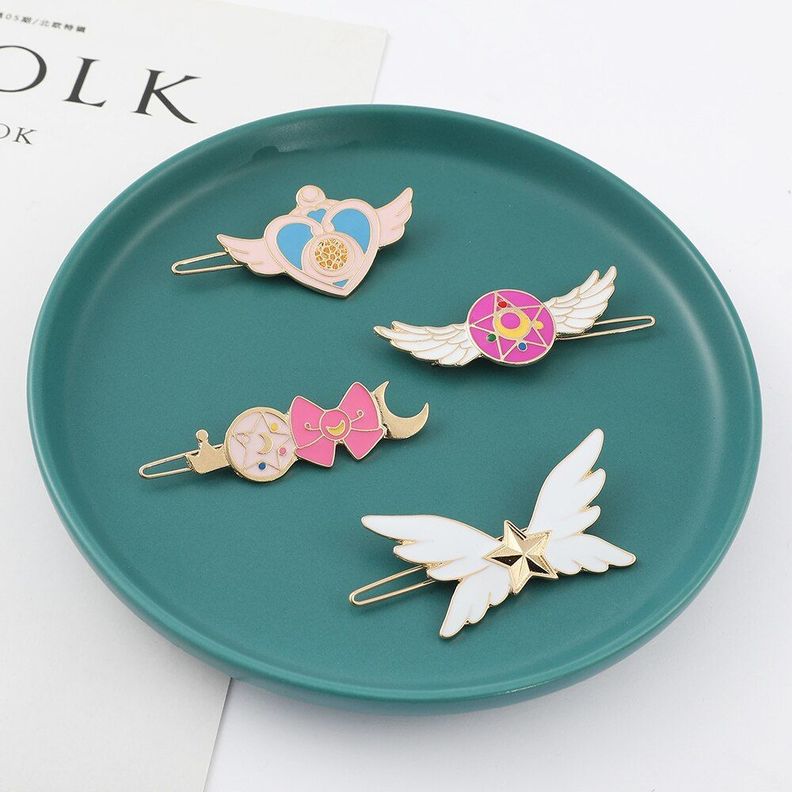 Set Pinches horquillas pinzas para el cabello Sailor moon-3