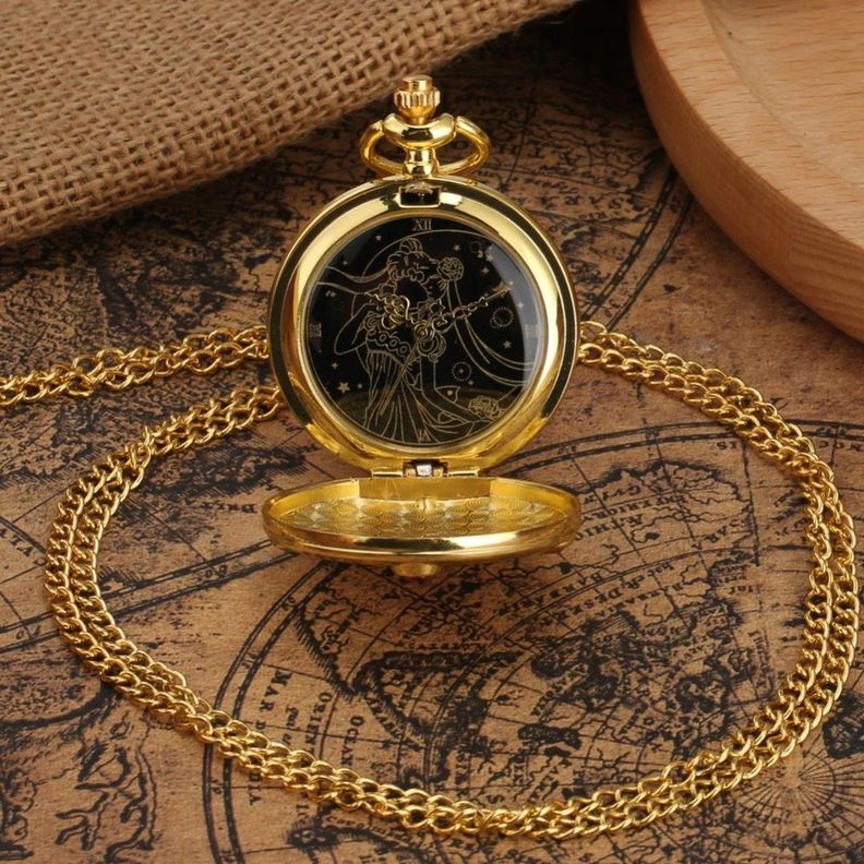Collar Reloj Broche Serena  Sailor Moon Sm Anime-3