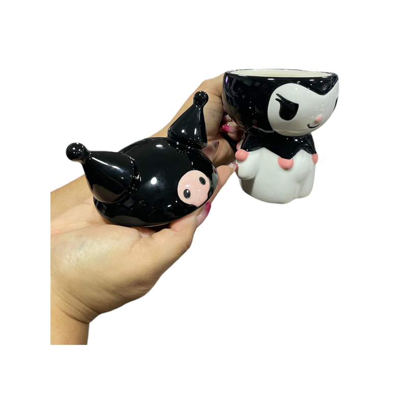 Tazón 3D cerámica Kuromi kawaii My Melody-3