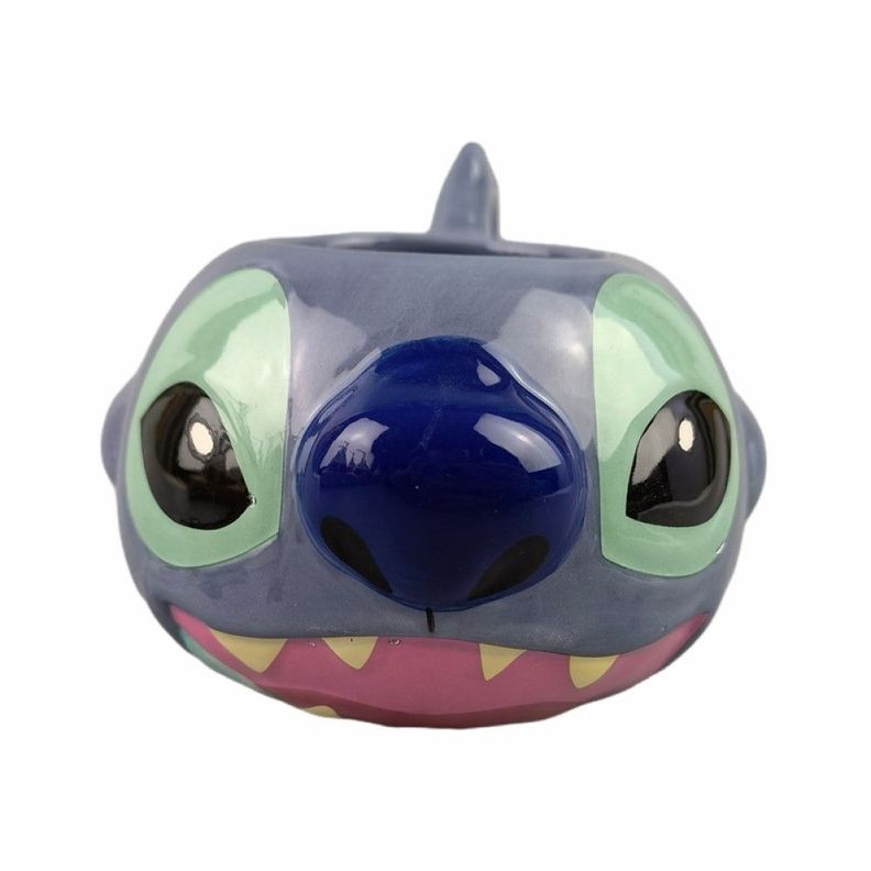 Tazon Taza 3d Ceramica  Stich-0