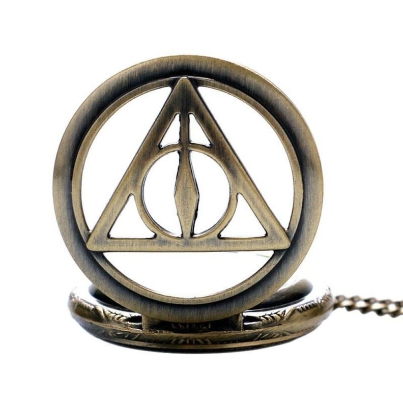 Reloj De Bolsillo Harry Potter reliquias de la muerte-2