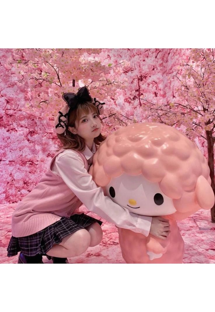 Cintillo Diadema Felpa My Melody Midnight Melokuro Kuromi-0