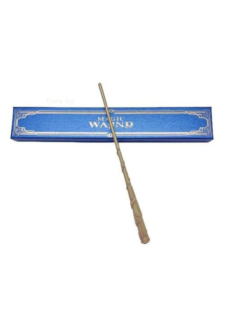 Varita Luz Led Mágica Hermione Granger  Harry Potter 35 Cm-0