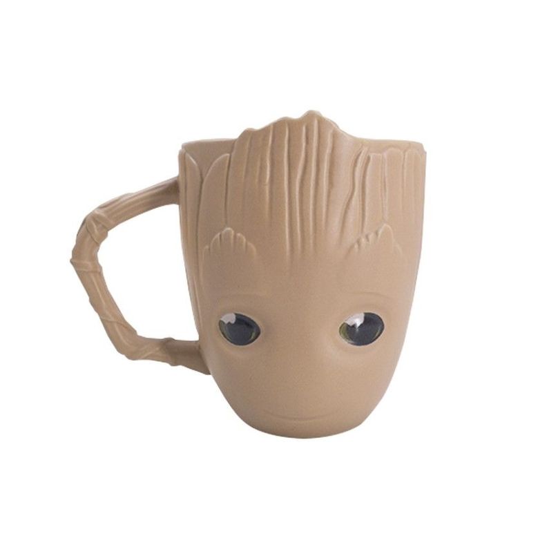 Taza Xl Ceramica 3d Baby Groot Marvel 600 Ml-1