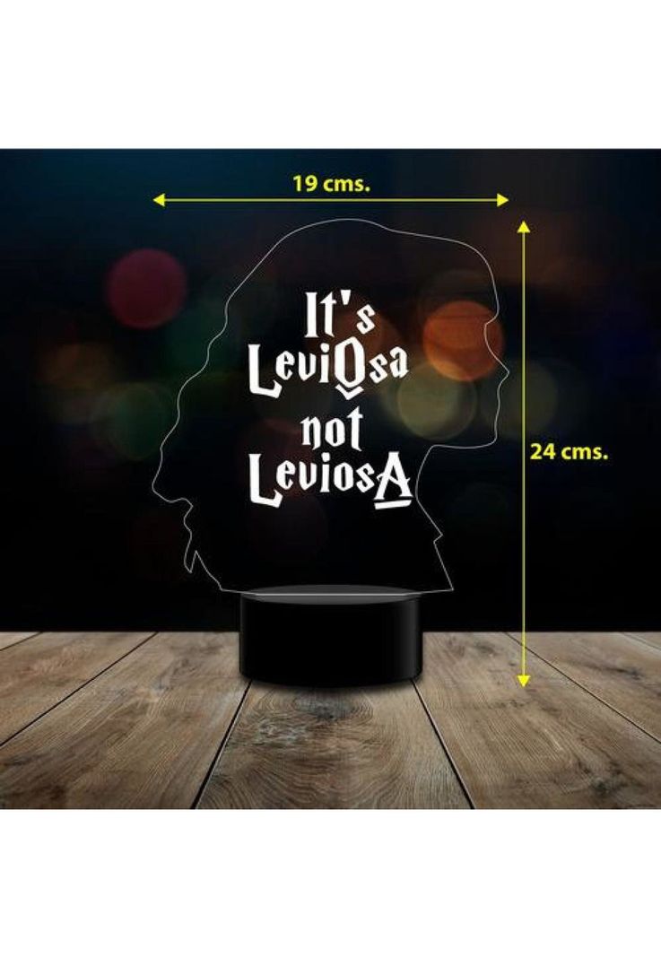 Lampara Ilusión 3d Hermione Leviosa  Harry  C Remoto-2