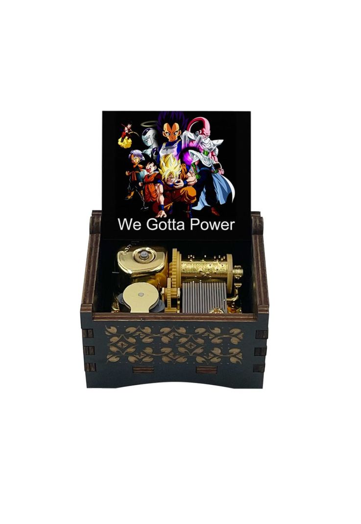 Caja Musical "We Gotta Power" DBZ Dragon Ball Z Opening 2-1