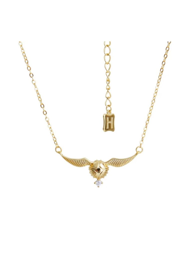 Collar Hogwarts Snitch Dorada Brillante Harry Potter-0