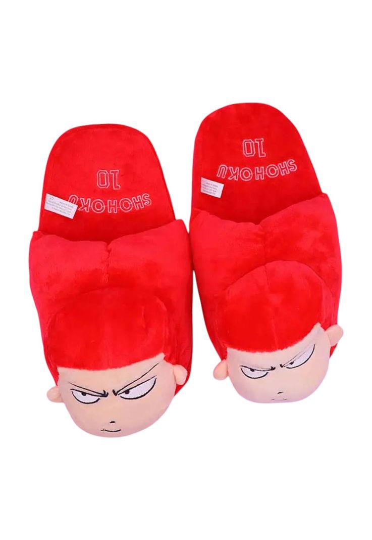 Pantuflas 3d Slam Dunk Hanamichi Shohoku Anime-0