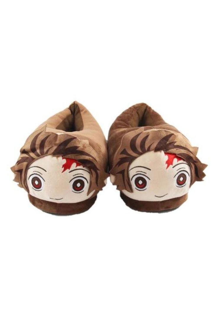 Pantuflas 3d Tanjiro Demon Slayer Zapatilla Levantar-0