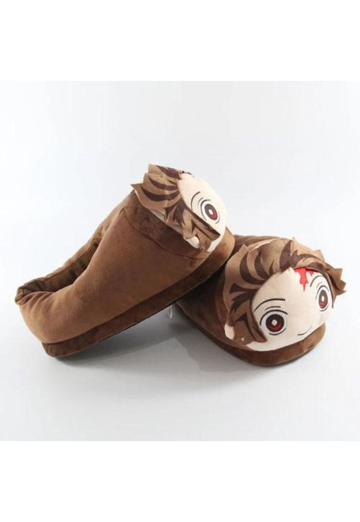 Pantuflas 3d Tanjiro Demon Slayer Zapatilla Levantar-3