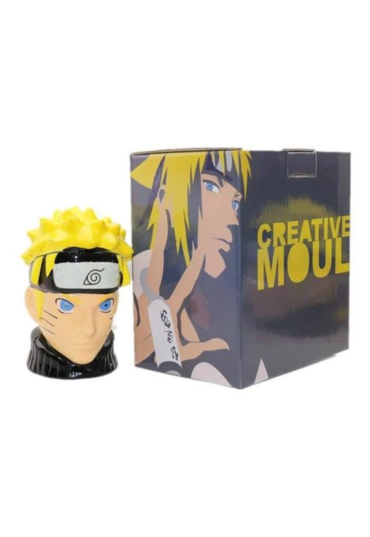 Taza Tazon 3d Naruto Uzumaki Anime-3