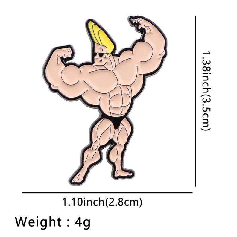 Pin Broche entretenido divertido Johnny Bravo-1