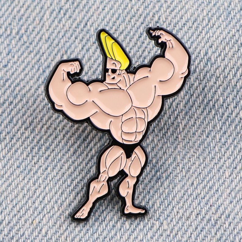 Pin Broche entretenido divertido Johnny Bravo-2