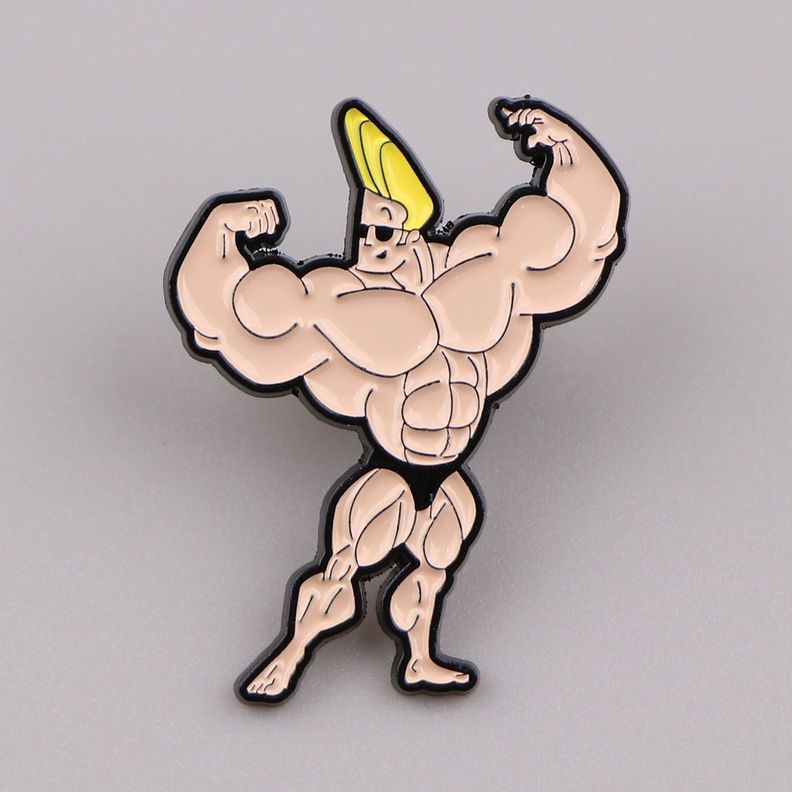 Pin Broche entretenido divertido Johnny Bravo-5
