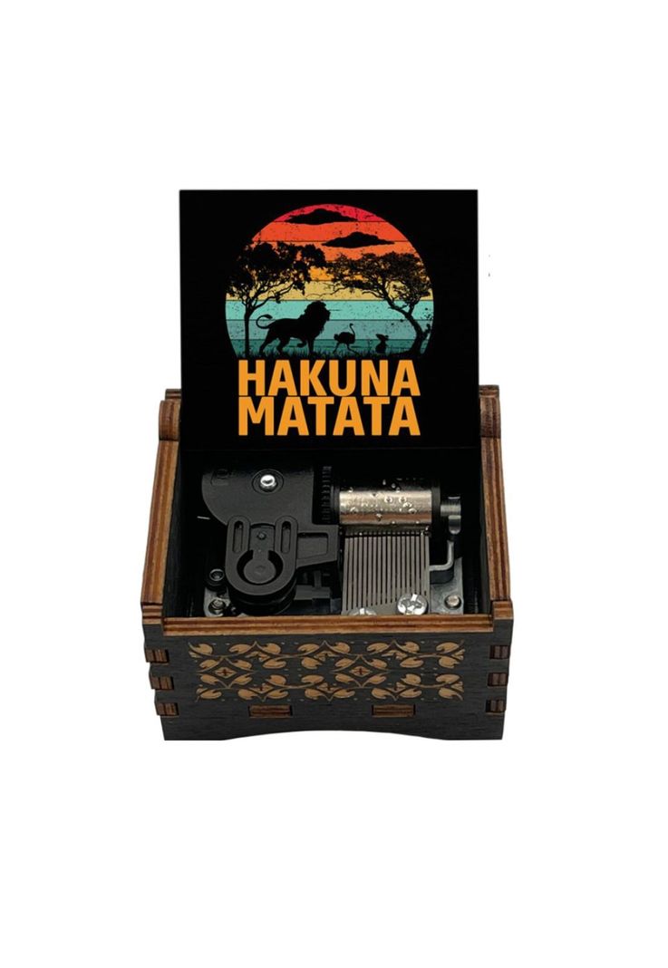 Caja Musical canción HAKUNA MATATA - El Rey León-0