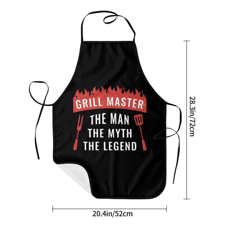 Delantal divertido  rey master de la parrilla KING MASTER-2
