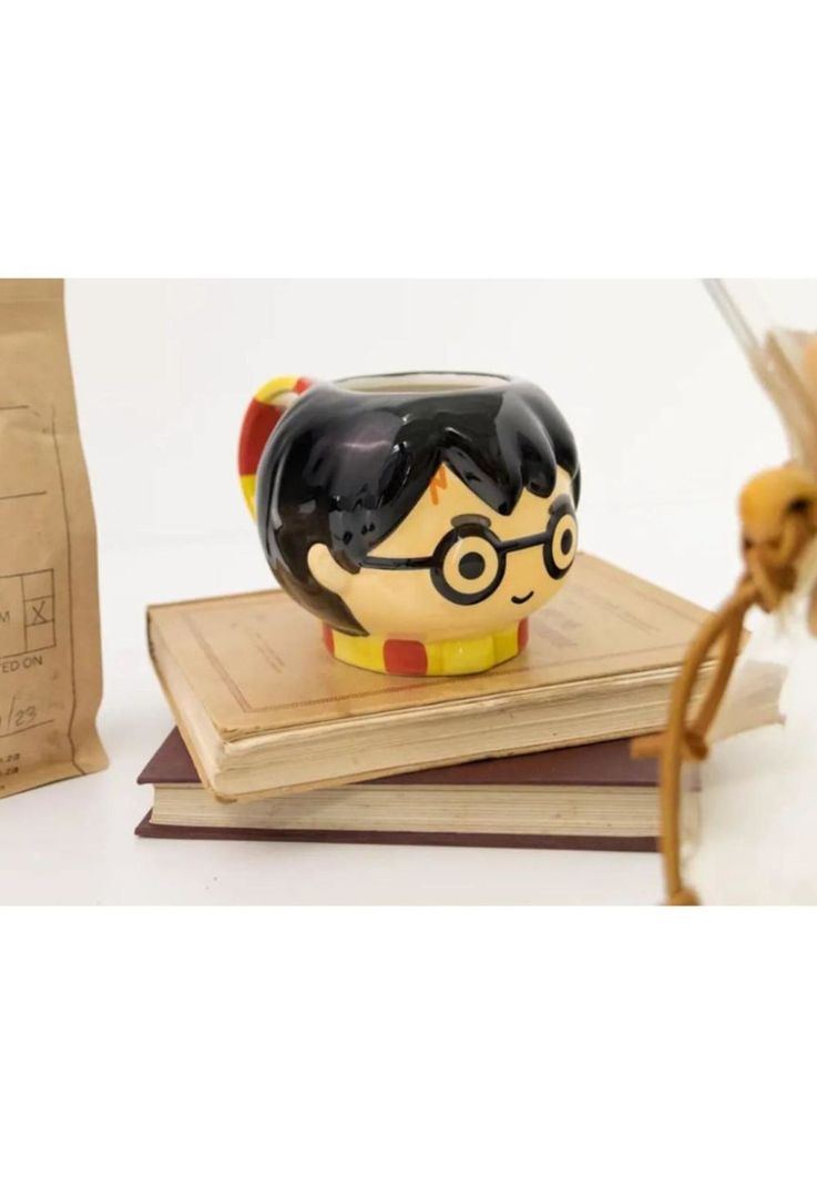 Tazón Xl 3d Ceramica Rostro Harry Potter-1