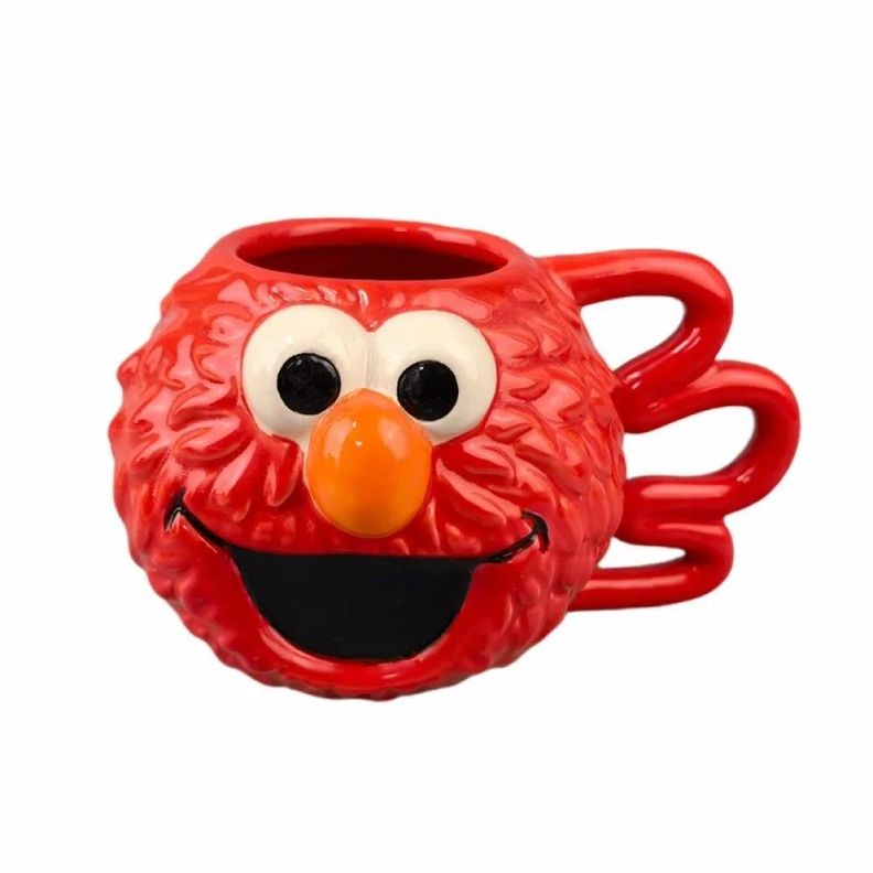 Tazón Cerámica 3D Elmo sonrisas Plaza Sesamo-0