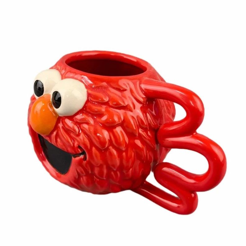 Tazón Cerámica 3D Elmo sonrisas Plaza Sesamo-1