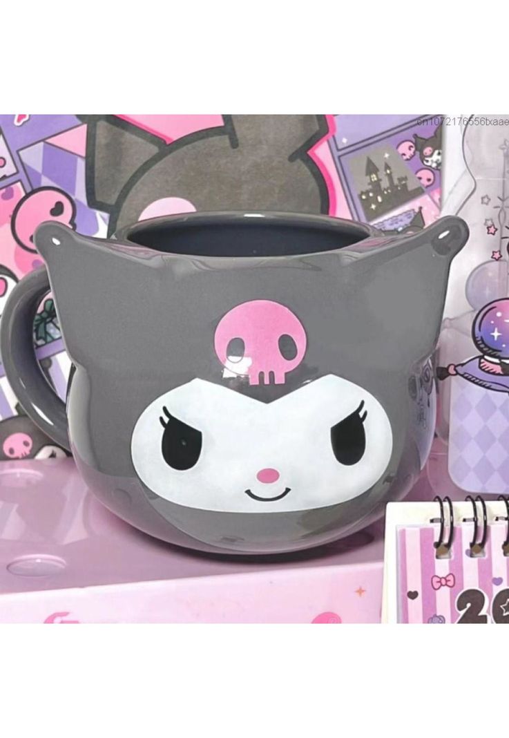 Tazón Taza cerámica Kuromi-1