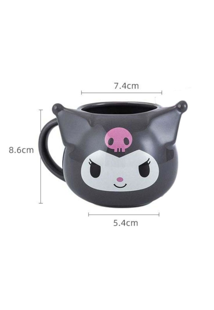 Tazón Taza cerámica Kuromi-2