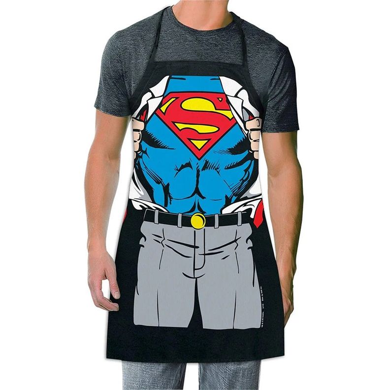 Delantal Cocina divertido Clark kent superman revelado-2