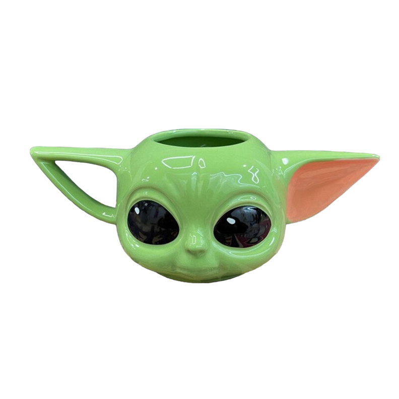 Tazón Taza ceramica 3D Baby Yoda Mandalorian-3