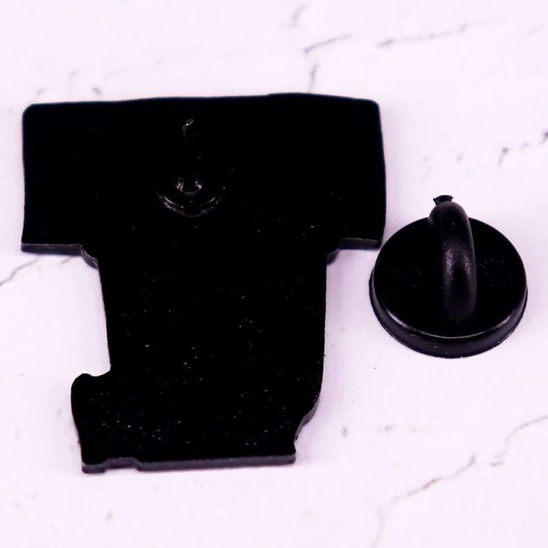 Pin Broche entretenido divertido No quería venir-1