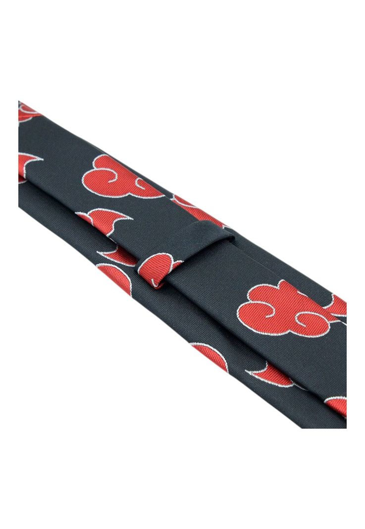 Corbata Corbata Akatsuki Naruto Cosplay-5