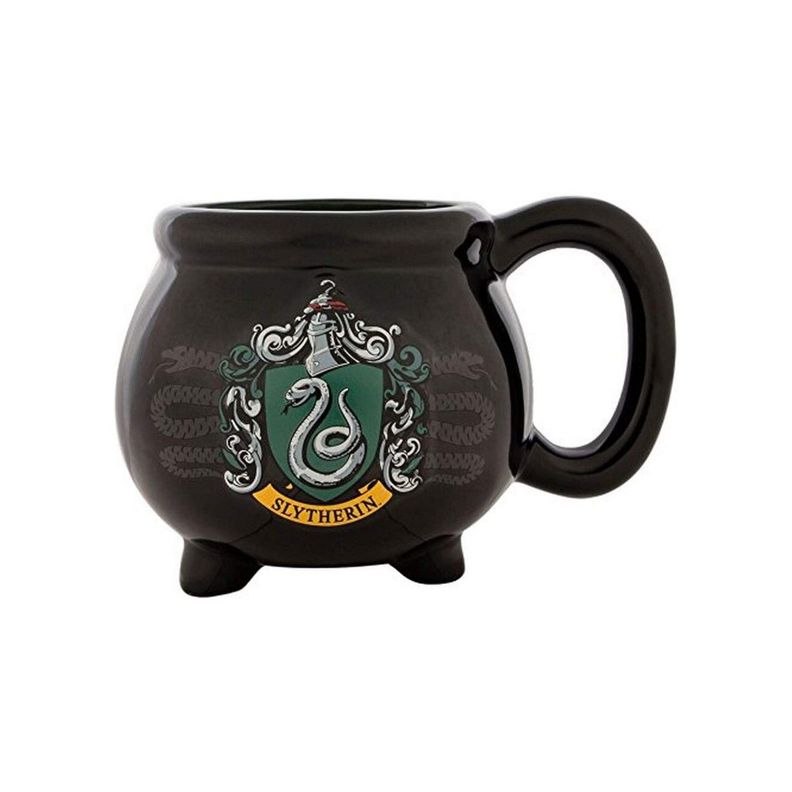 Tazón 3D Caldero Mágico casa Slytherin Harry Potter-0