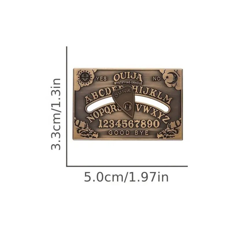 Broche pin Vintage tabla Ouija Oraculo Dark-3