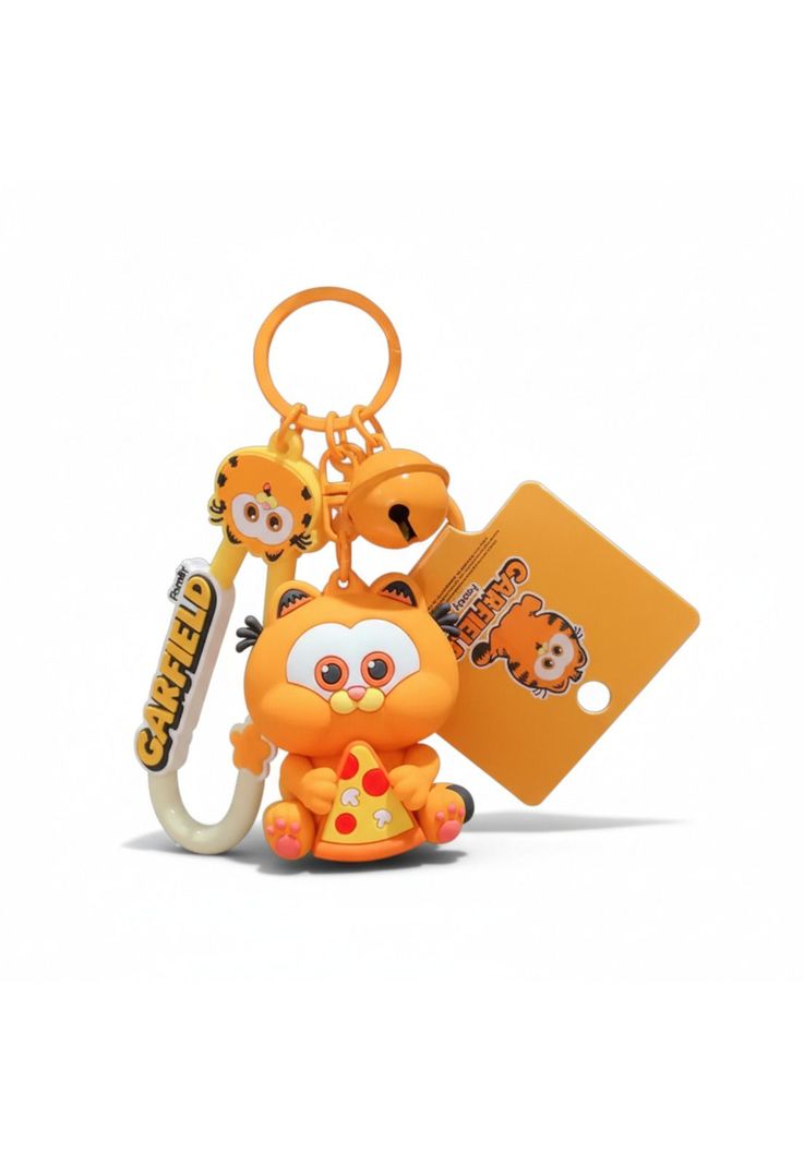 Llavero 3D de Baby Garfield Naranjo L