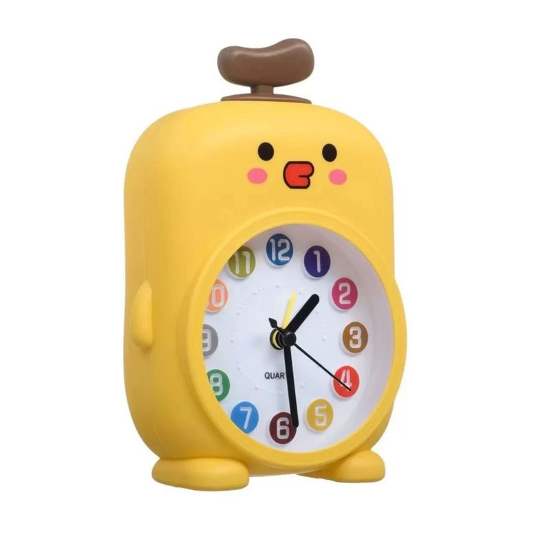 Reloj Despertador Reloj De Mesa Infantil Colorido Niños A-0