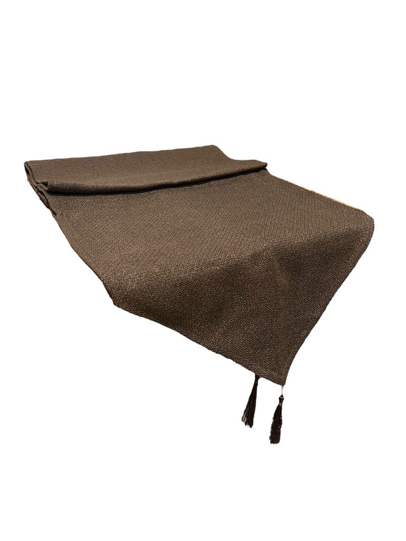 Mantel Camino De Mesa Con Pompon Tela 180x35cm C-0