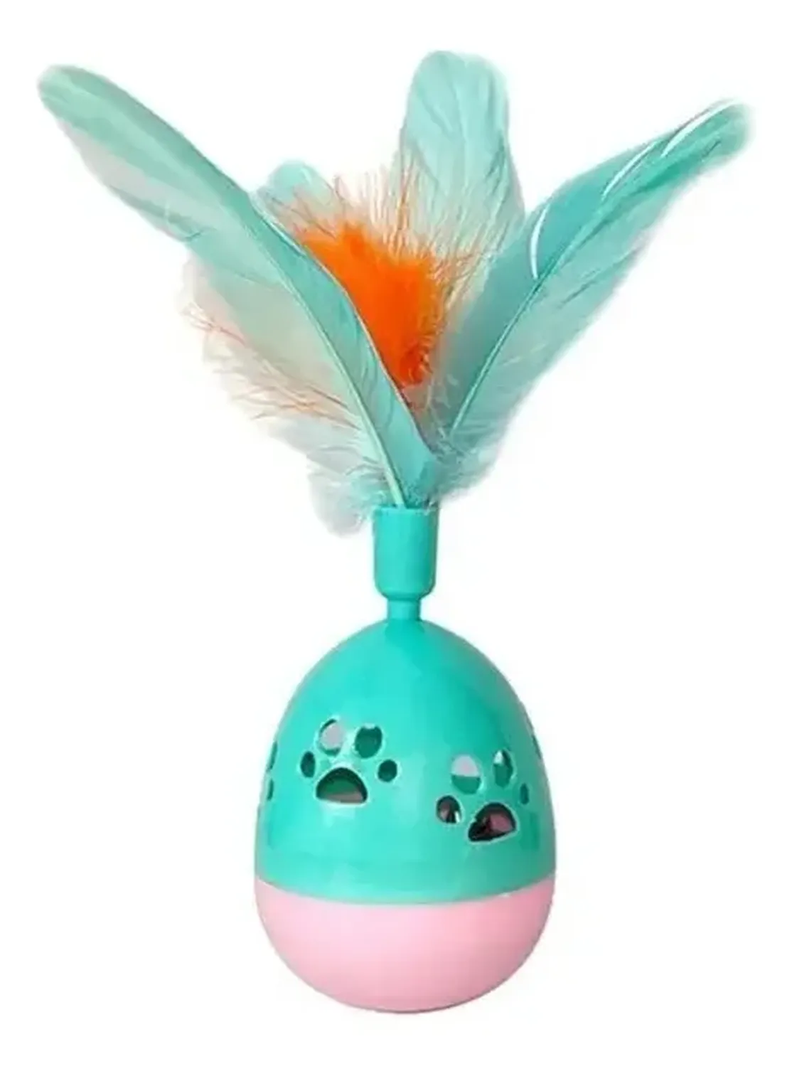 Juguetes Gato Interactivo Plumas De Colores Gatos